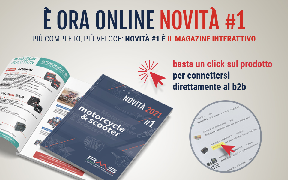 "Novità #1": scopri le ultime dal mondo RMS!