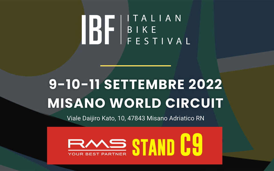 RMS ti aspetta all'Italian Bike Festival!